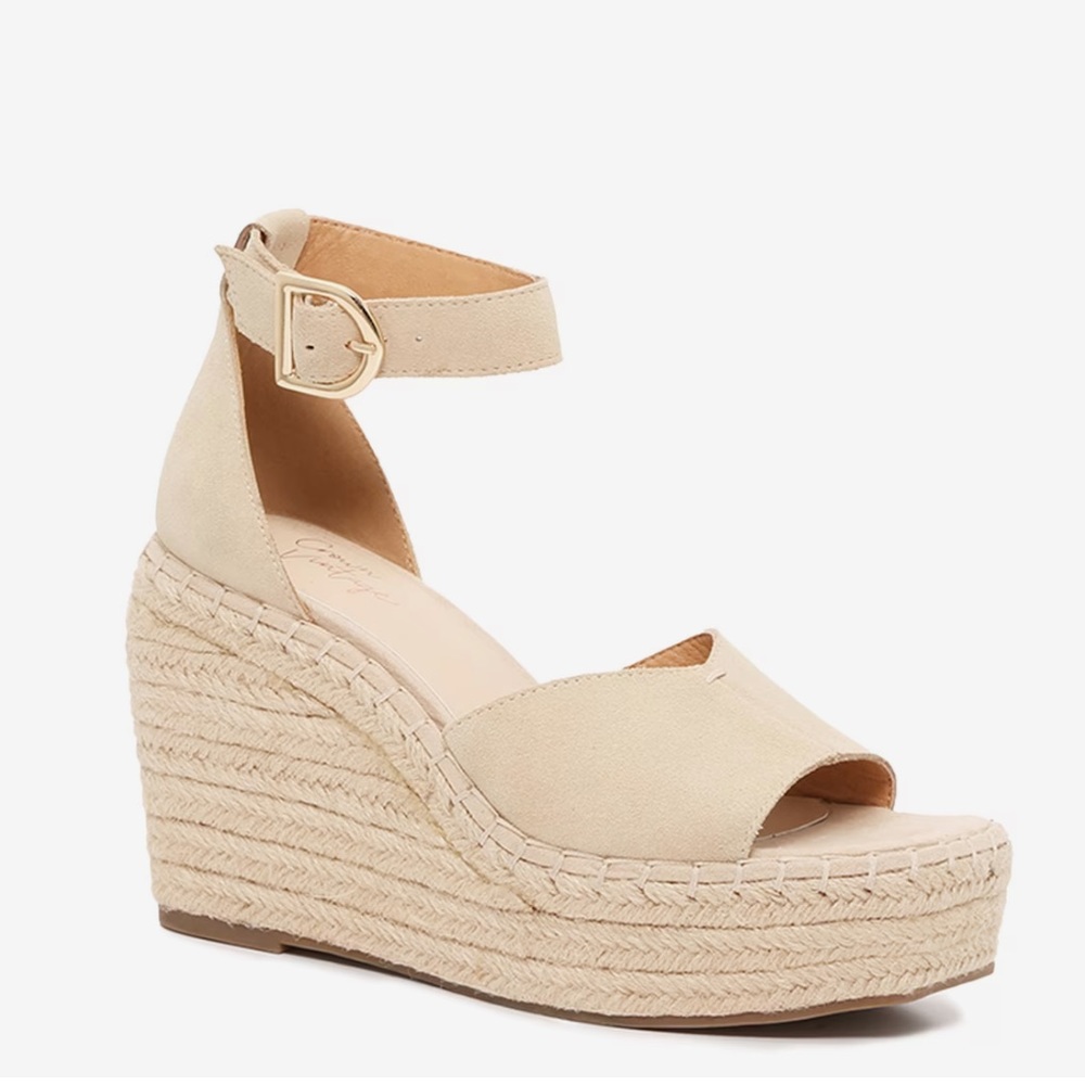 Crown Vintage Jaussie Espadrille Wedge Sandal